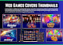 design premium website game, aviator, sports app thumbnails